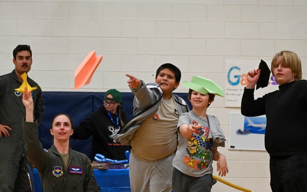 Altus AFB inspires future aviators at AIM fair