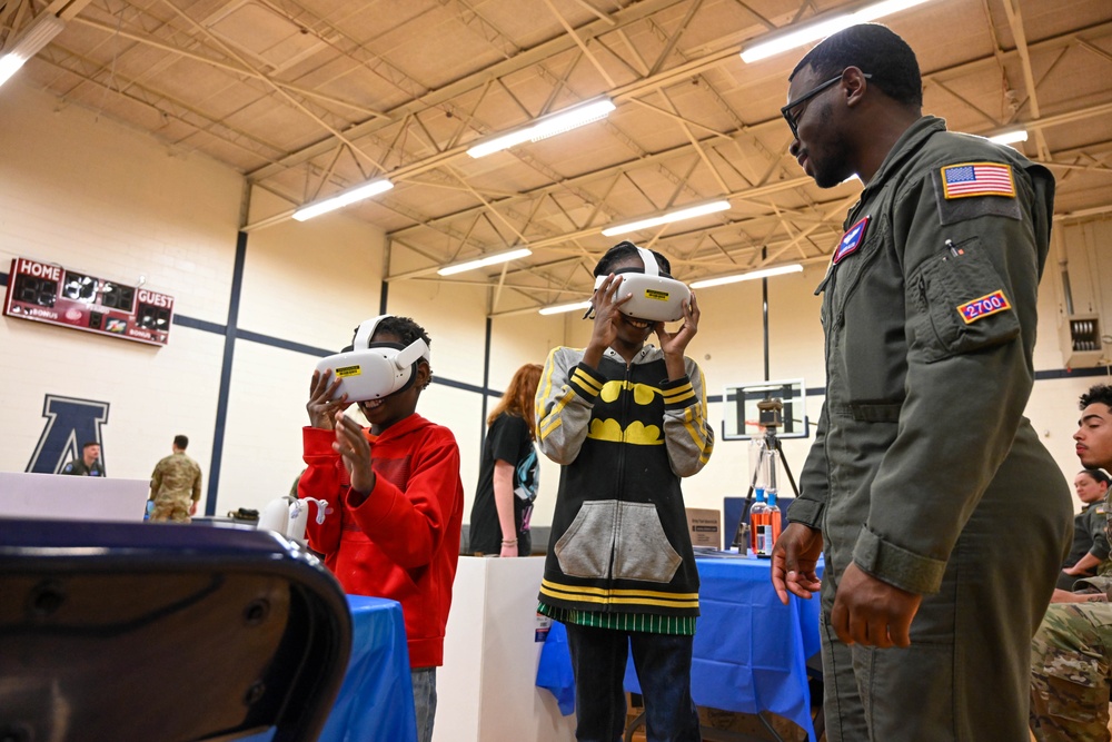 Altus AFB inspires future aviators at AIM fair