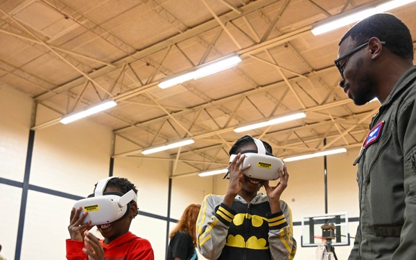 Altus AFB inspires future aviators at AIM fair