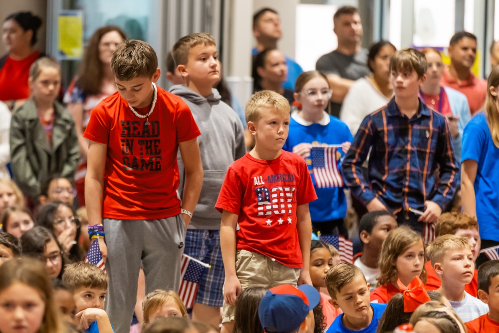 Students honor veterans