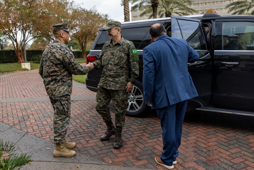 U.S. and Brazilian Marines hold Operational Naval Infantry Committee