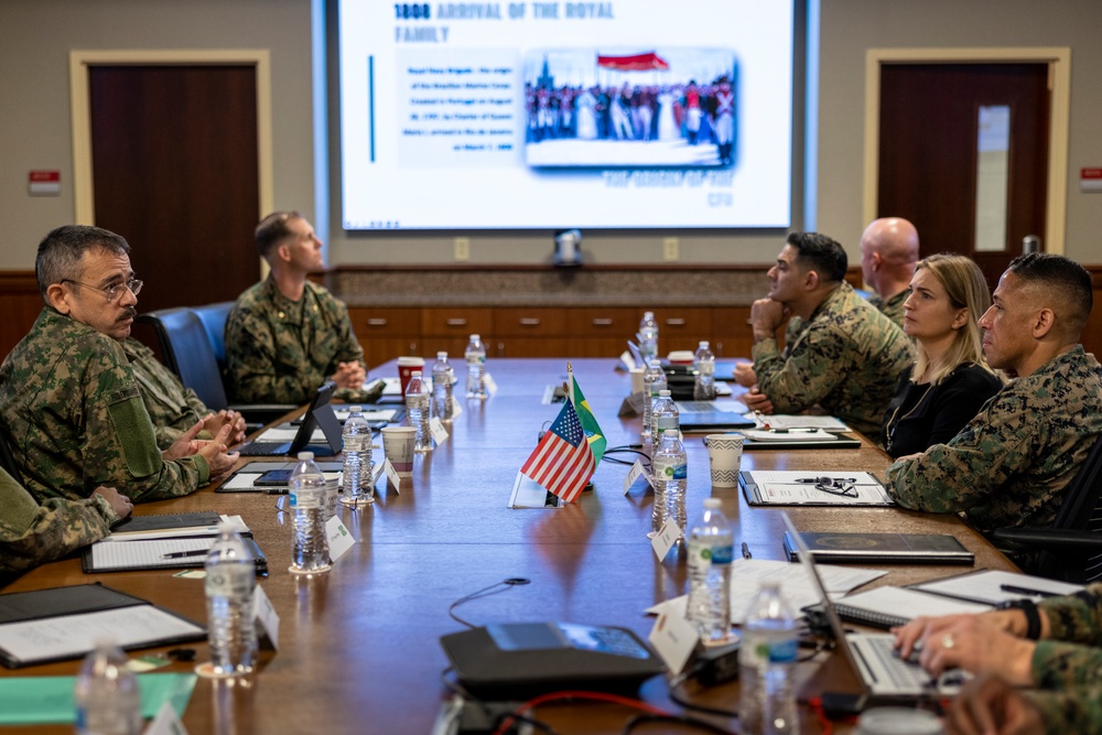 U.S. and Brazilian Marines hold Operational Naval Infantry Committee