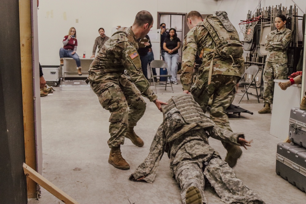 U.S. Army, Fort Cavazos medics prepare testing of new female trauma manikin