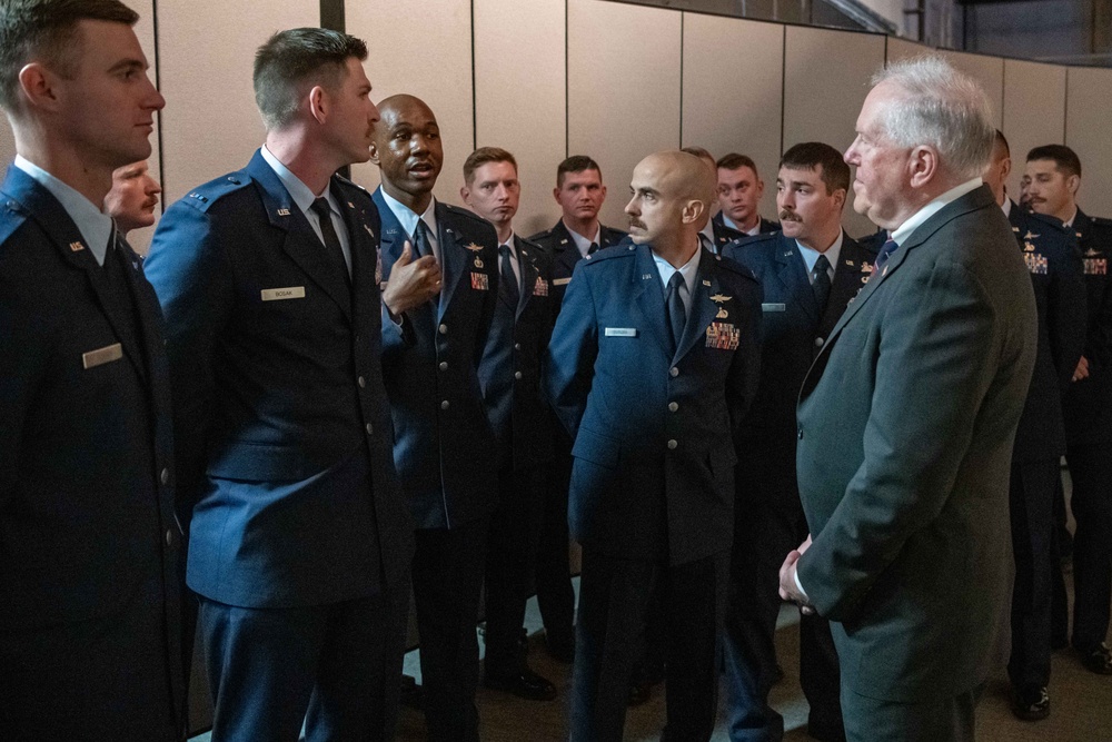 Inaugural Air Force Warrant Officer Training School graduation