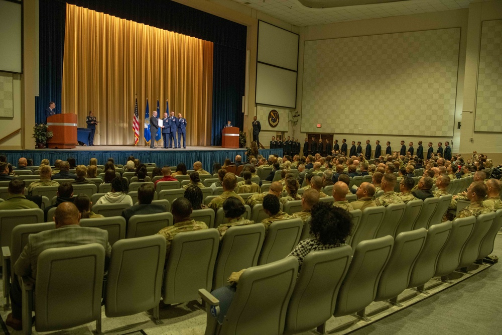 Inaugural Air Force Warrant Officer Training School graduation