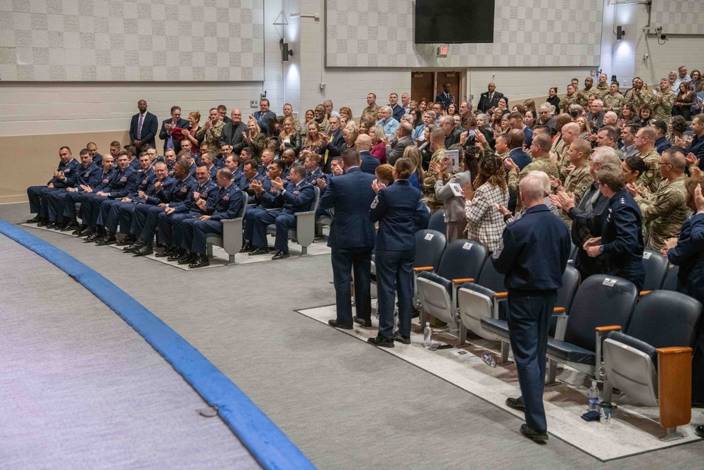 Inaugural Air Force Warrant Officer Training School graduation