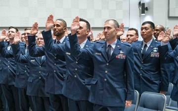 Inaugural Air Force Warrant Officer Training School graduation