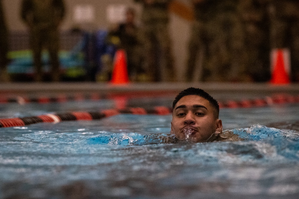 Alabama Guardsmen compete in Day 1 of Best Warrior Competition