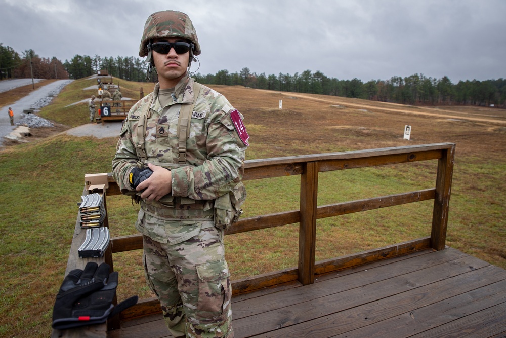 Alabama Guardsmen compete in Day 1 of Best Warrior Competition