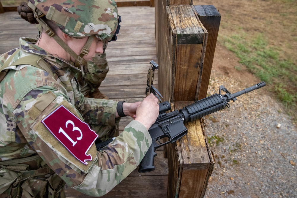 Alabama Guardsmen compete in Day 1 of Best Warrior Competition