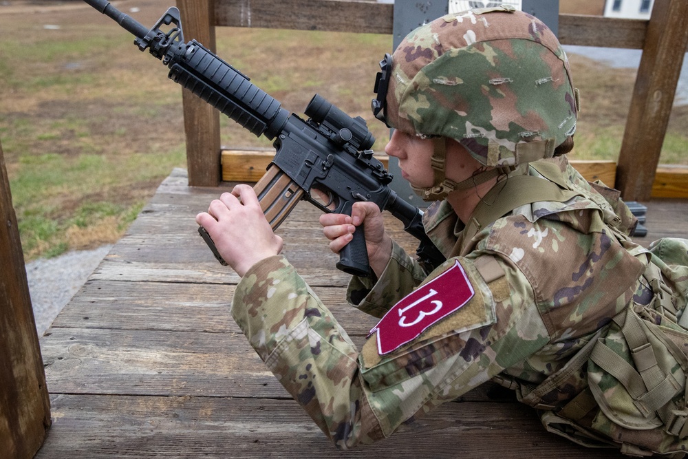 Alabama Guardsmen compete in Day 1 of Best Warrior Competition