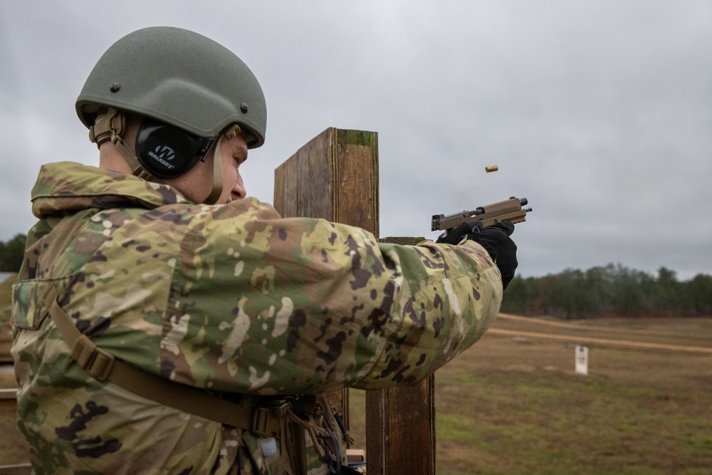 Alabama Guardsmen compete in Day 1 of Best Warrior Competition