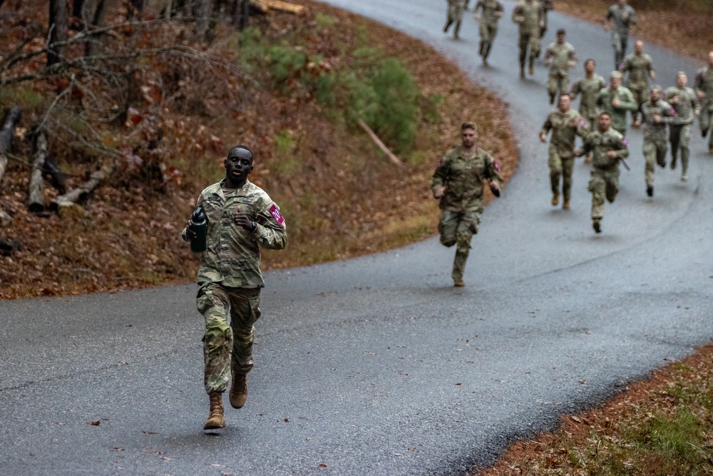 Alabama Guardsmen compete in Day 1 of Best Warrior Competition