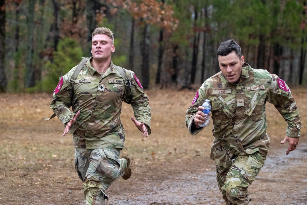 Alabama Guardsmen compete in Day 1 of Best Warrior Competition