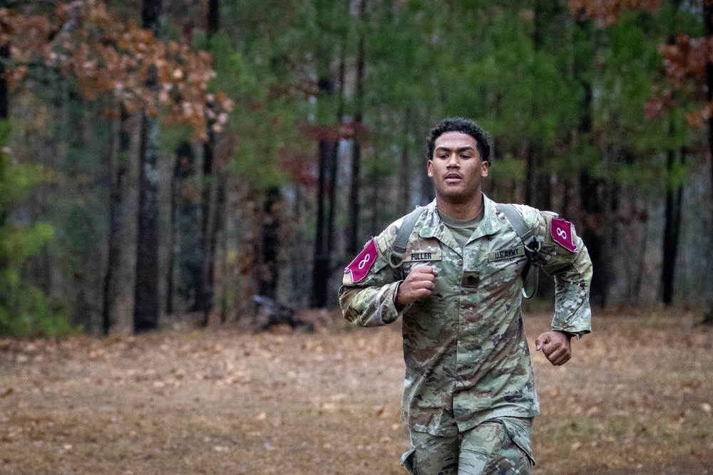 Alabama Guardsmen compete in Day 1 of Best Warrior Competition