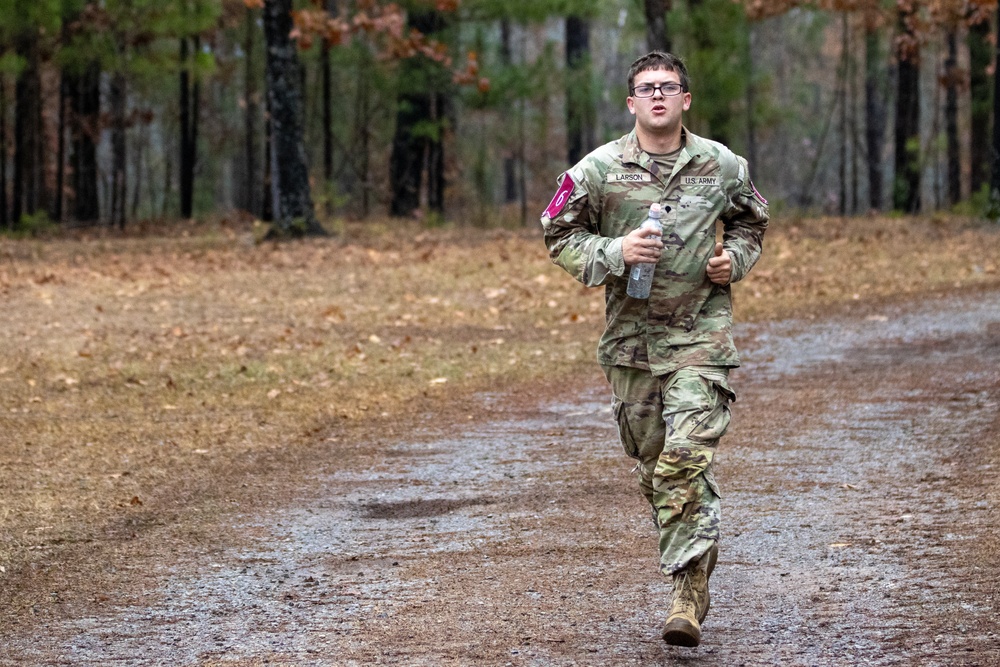 Alabama Guardsmen compete in Day 1 of Best Warrior Competition