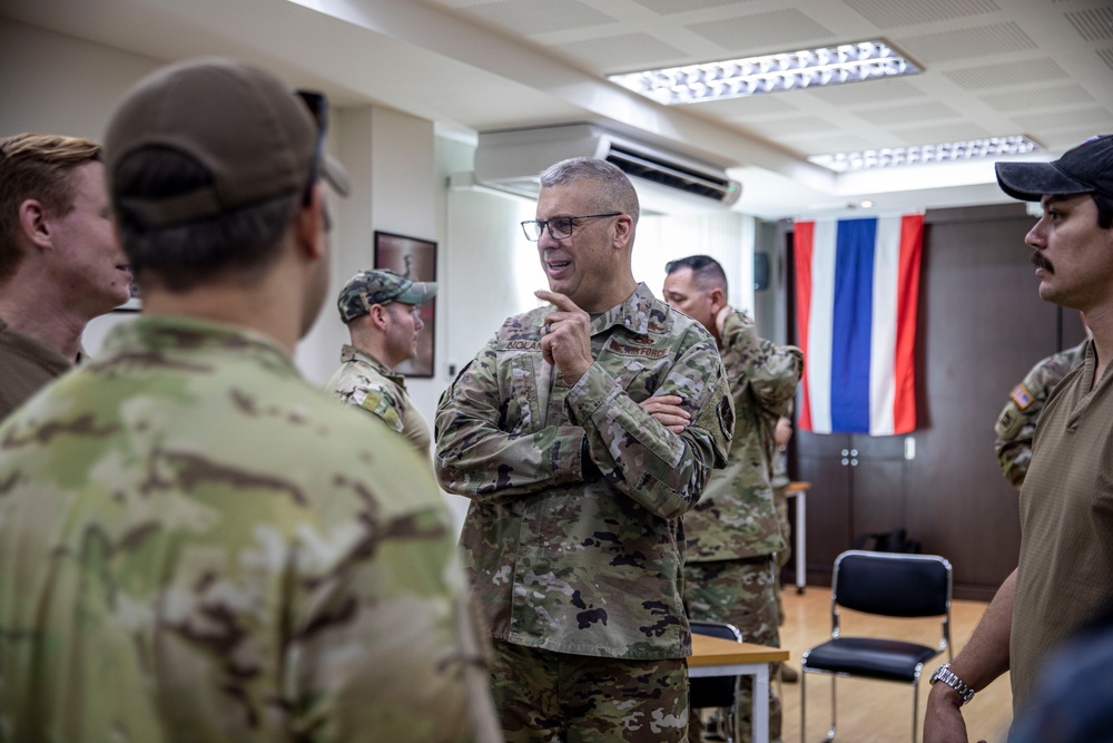 Washington National Guard Senior Leaders visit Royal Thai Armed Forces Combat Controllers