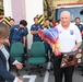 U.S. Army Garrison Okinawa, Matthew Spreitzer, Fire and Emergency Services chief, receives a Farewell