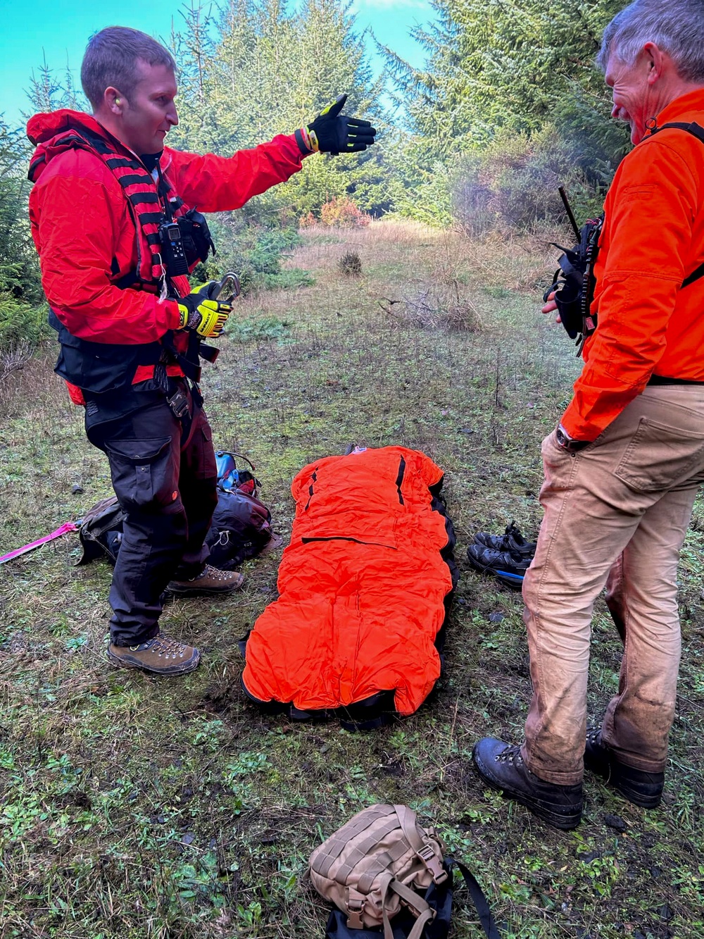 Coast Guard, partner agencies rescue missing hiker from Oregon State Park over multi-day search