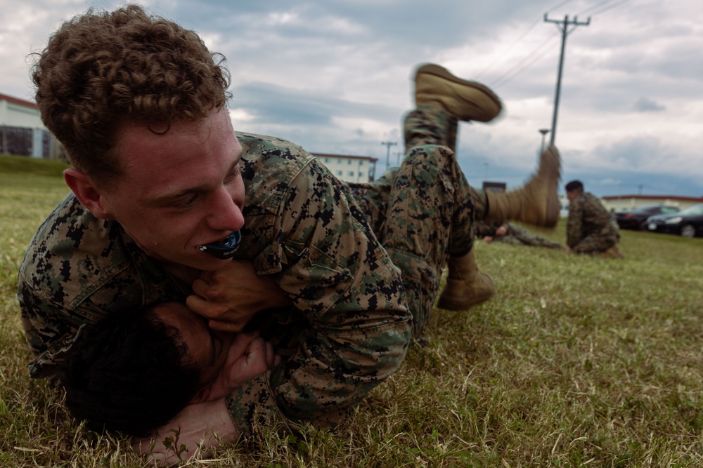 III MSB Marine Corps Martial Arts Instructor Course Ground Fighting