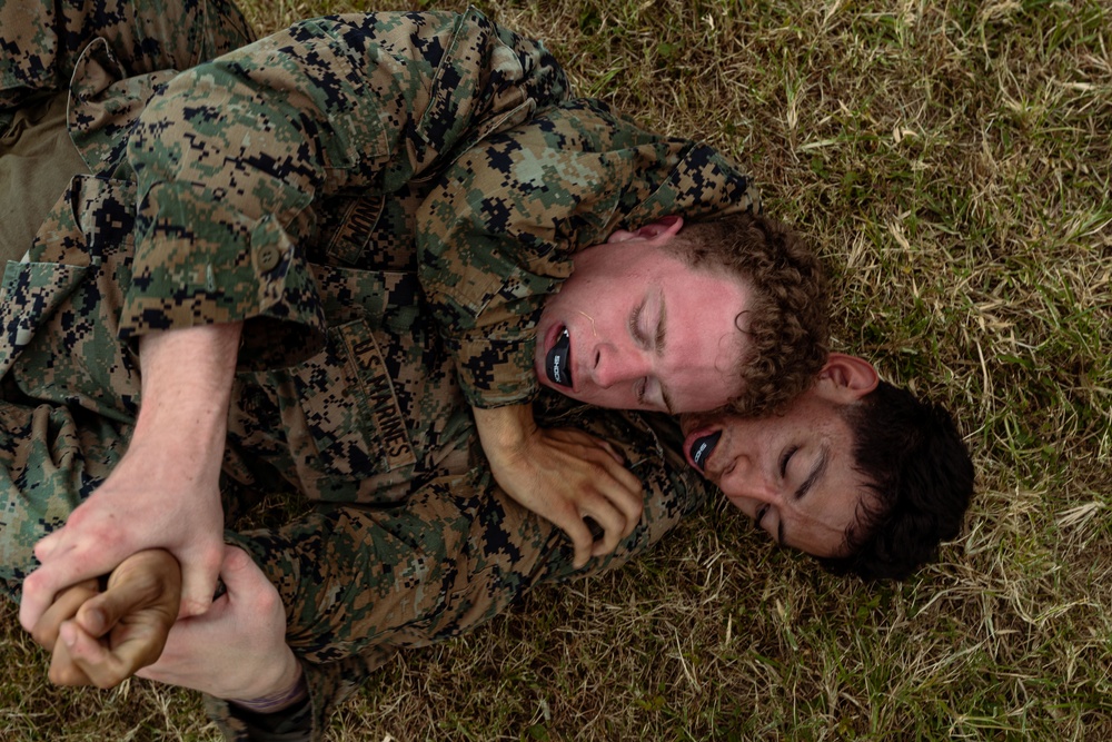 III MSB Marine Corps Martial Arts Instructor Course Ground Fighting