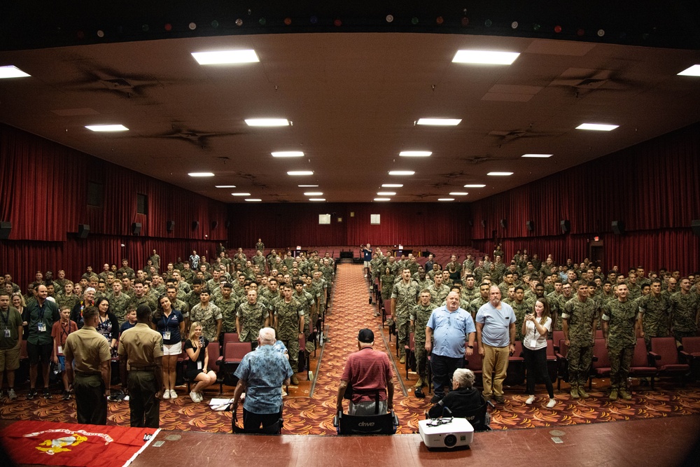 Honoring Our Heroes: Iwo Jima veterans visit MCBH