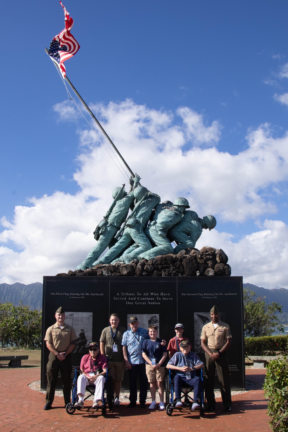 Honoring Our Heroes: Iwo Jima veterans visit MCBH