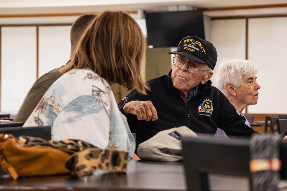 Honoring Our Heroes: Iwo Jima veterans visit MCBH