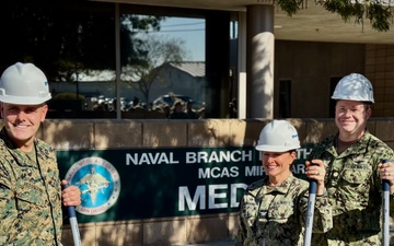 Groundbreaking for clinic that will stand as a symbol of care, dedication, excellence at MCAS Miramar