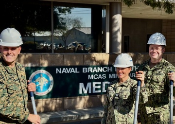 Groundbreaking for clinic that will stand as a symbol of care, dedication, excellence at MCAS Miramar
