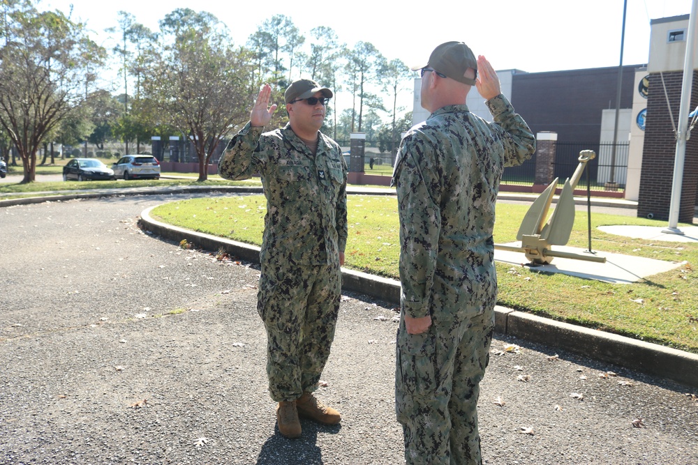 NIOC Pensacola Sailors Reenlists