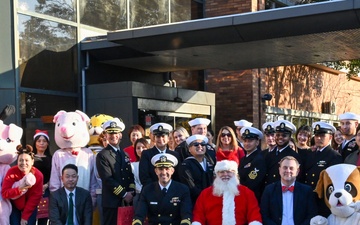 SRF-JRMC Delivers the Holiday Spirit to Miura Shiratori-en