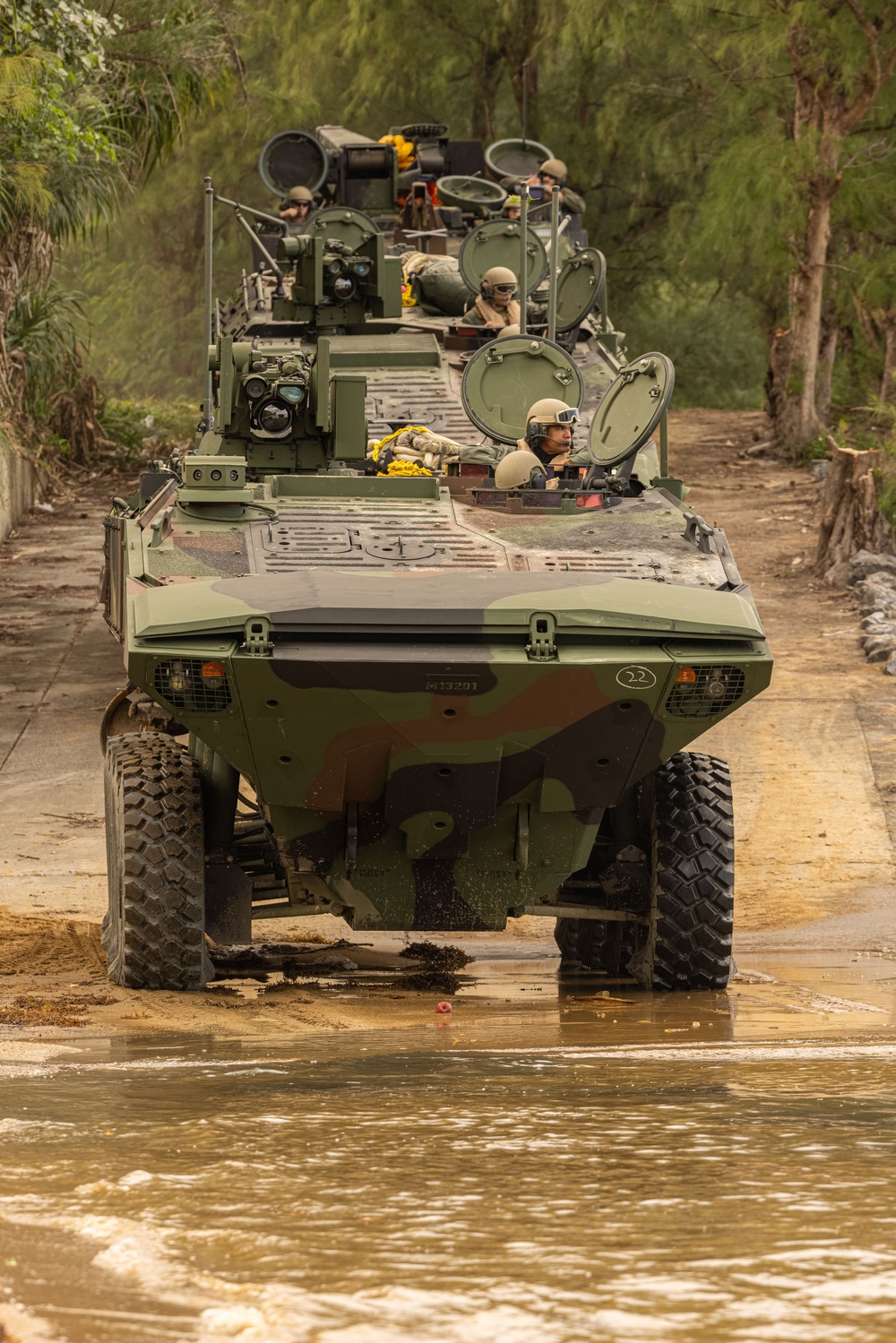 Amphibious Combat Vehicle Open Water Operations