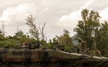 4th Marines ACVs Complete First Open Water Amphibious Movement