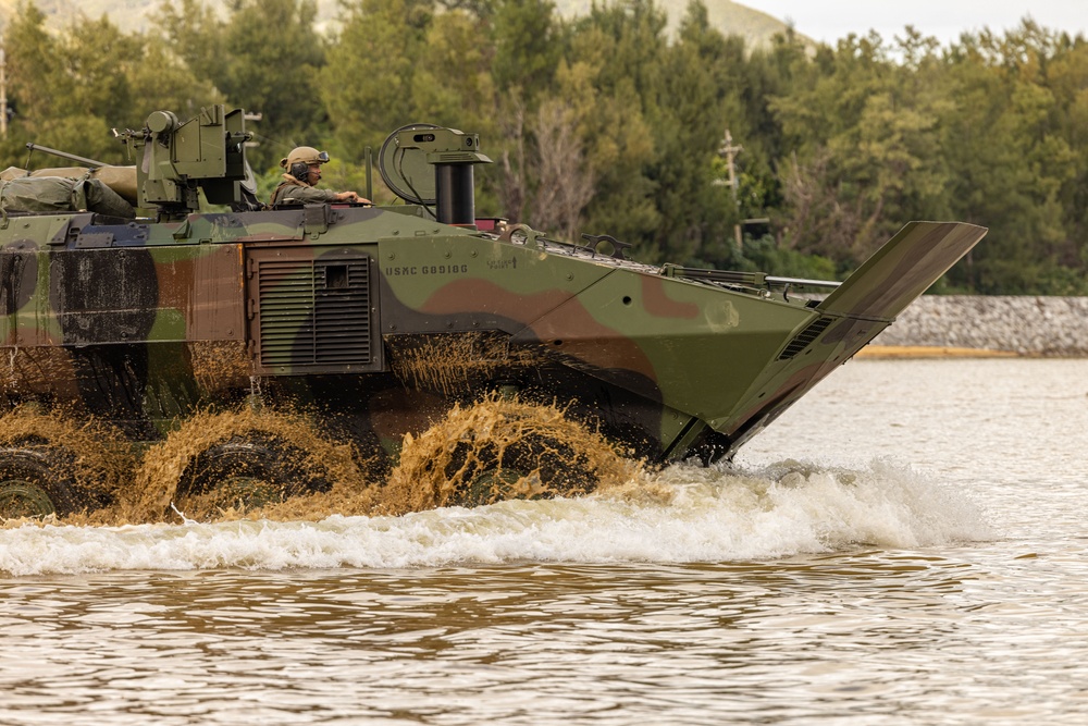 Amphibious Combat Vehicle Open Water Operations