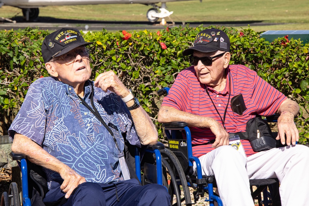 Honoring Our Heroes: Iwo Jima veterans visit MCBH