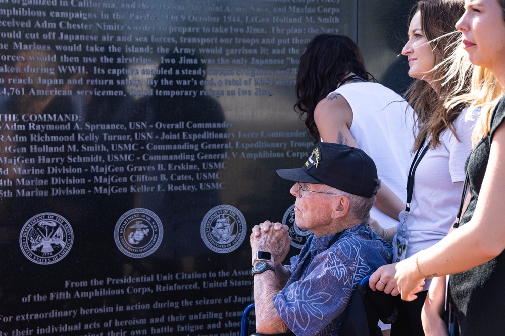 Honoring Our Heroes: Iwo Jima veterans visit MCBH