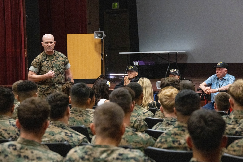 Honoring Our Heroes: Iwo Jima veterans visit MCBH