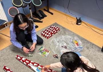 Giving back to the community: USAG Rheinland-Pfalz youth and BCSC team up for Angel Tree initiative