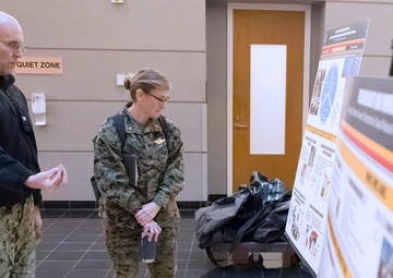 NMRC Hosts Marine Corps Warfighting Laboratory Expeditionary Medicine Branch Head Cmdr. Kellye Donovan