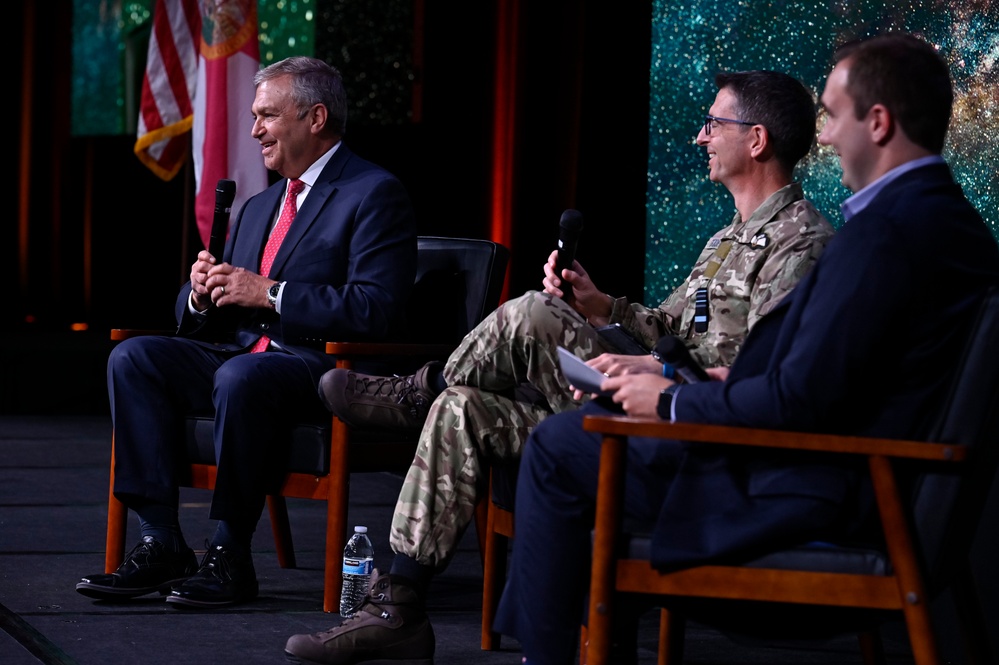 Air Marshal Godfrey speaks at Spacepower Conference