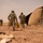 U.S. Airmen build tents during tactical airfield exercise