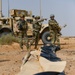 U.S. Airmen build tents during tactical airfield exercise