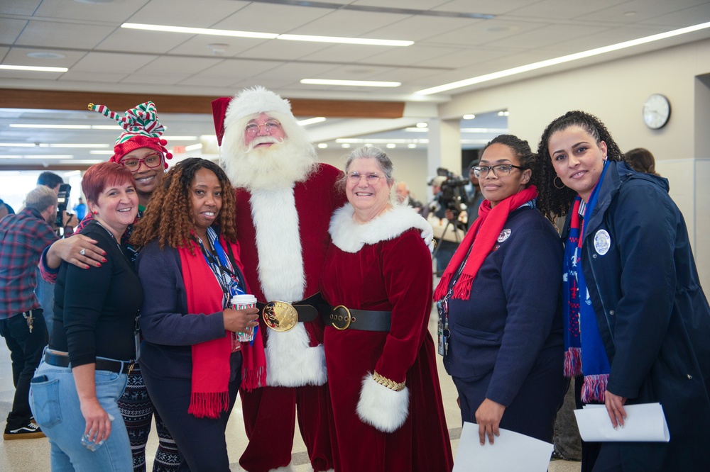 The Snowball Express at Norfolk International Airport