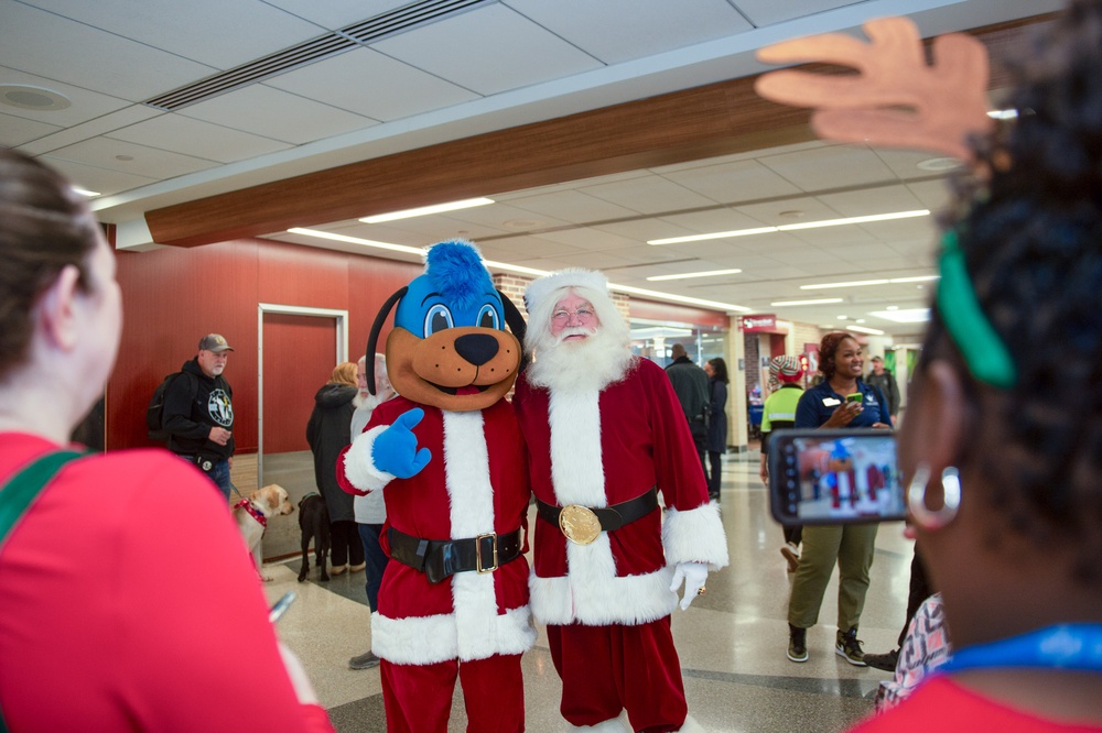 The Snowball Express at Norfolk International Airport