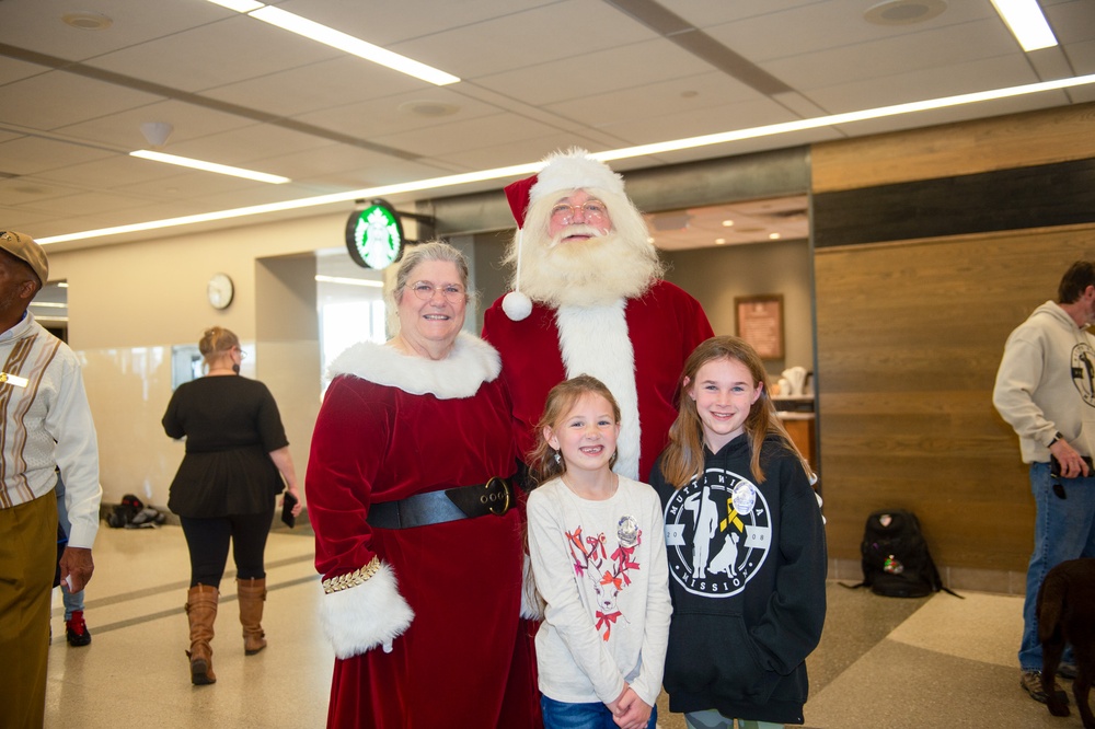 The Snowball Express at Norfolk International Airport