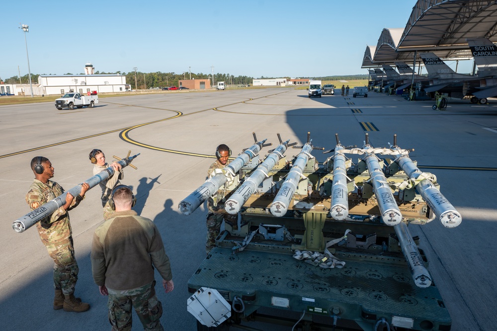 169th Fighter Wing conducts combat readiness exercise