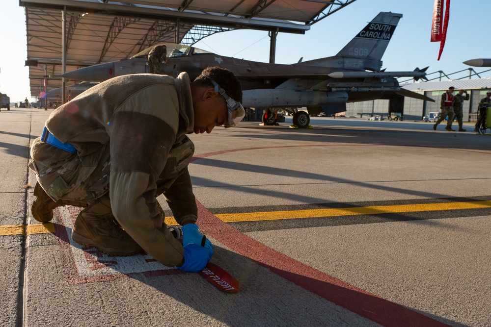 169th Fighter Wing conducts combat readiness exercise