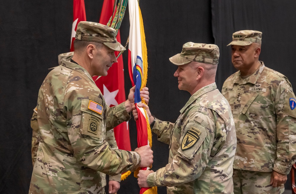 U.A. Army Europe and Africa Change of Command