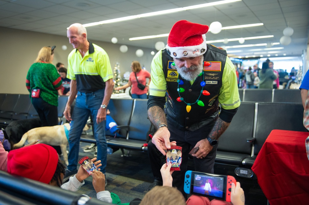 The Snowball Express at Norfolk International Airport